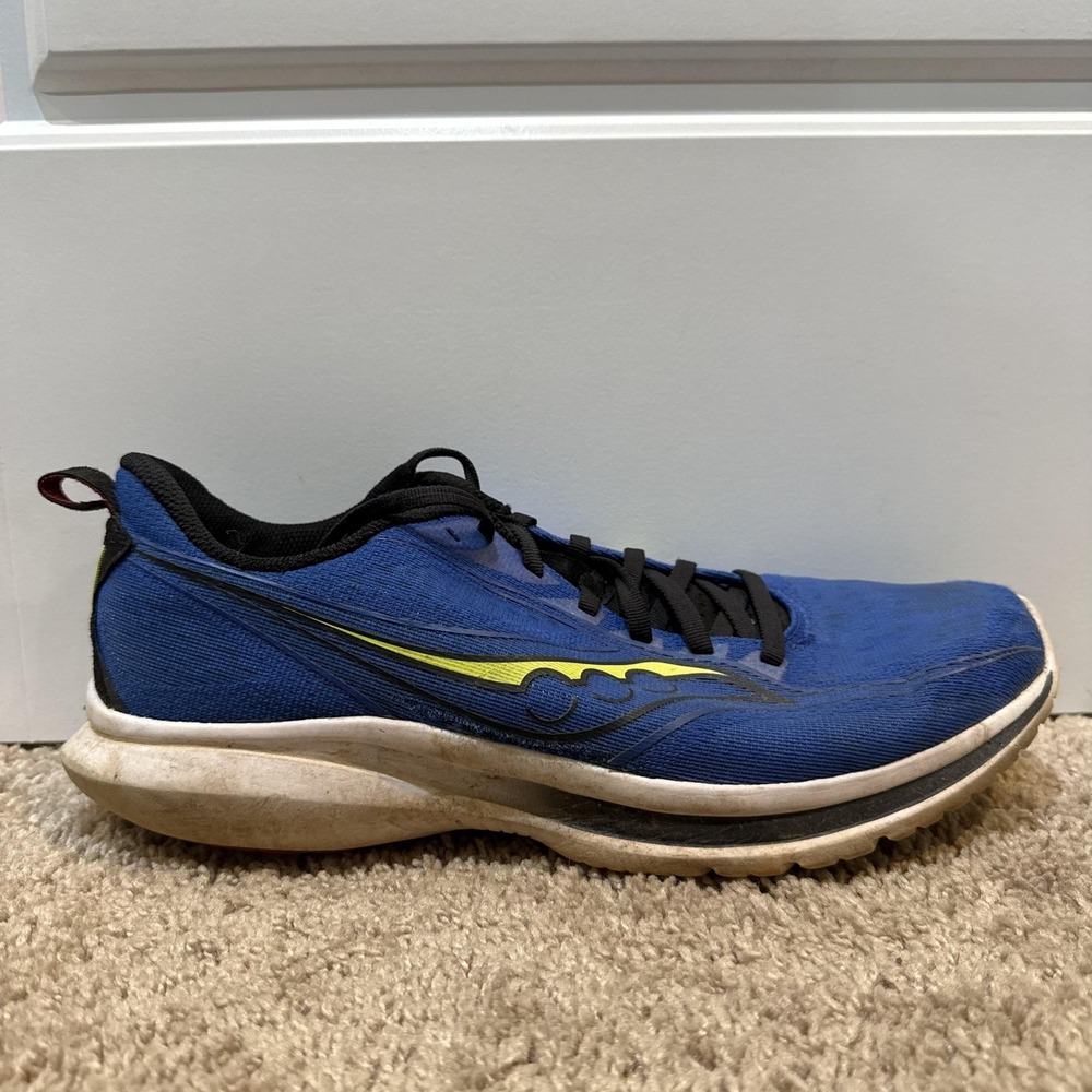 Saucony Endorphin Shift 2 Running Shoes Mens Size 10 Blue Yellow Road S20623-25